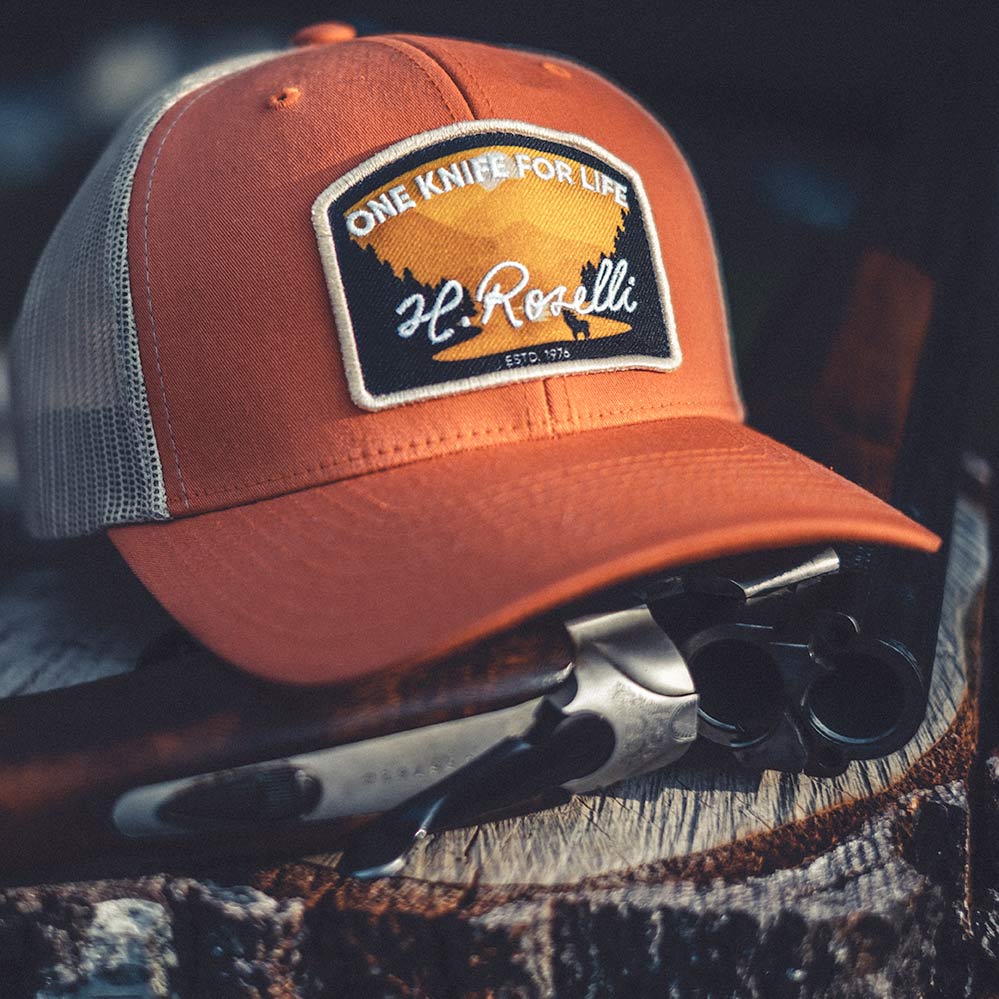 roselli-trucker-cap-bestickt-baumwolle-blau-verstellbar image 4