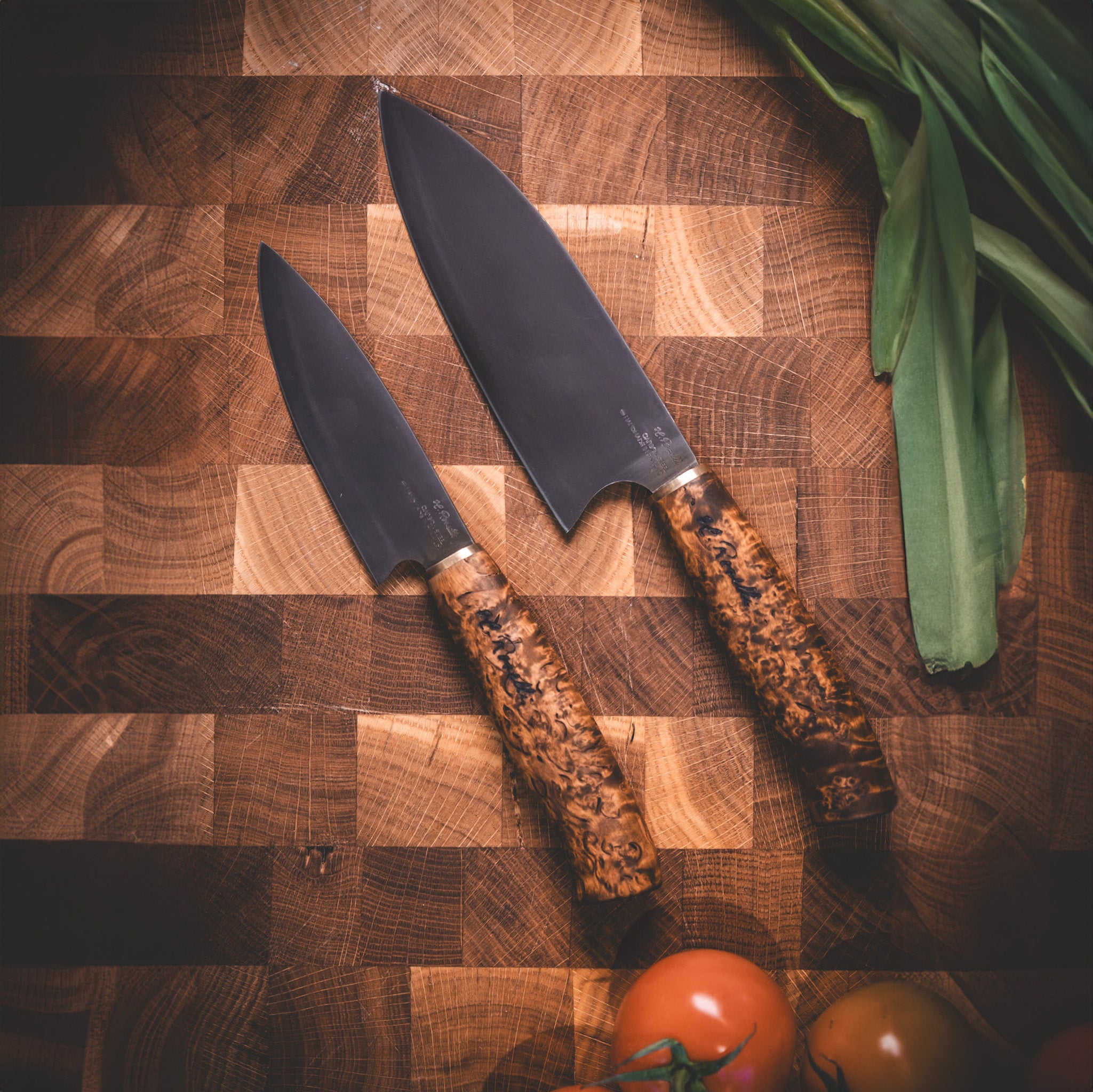 roselli-santoku-k-chenmesser-carbonstahl-maserbirke-lederscheide image 4