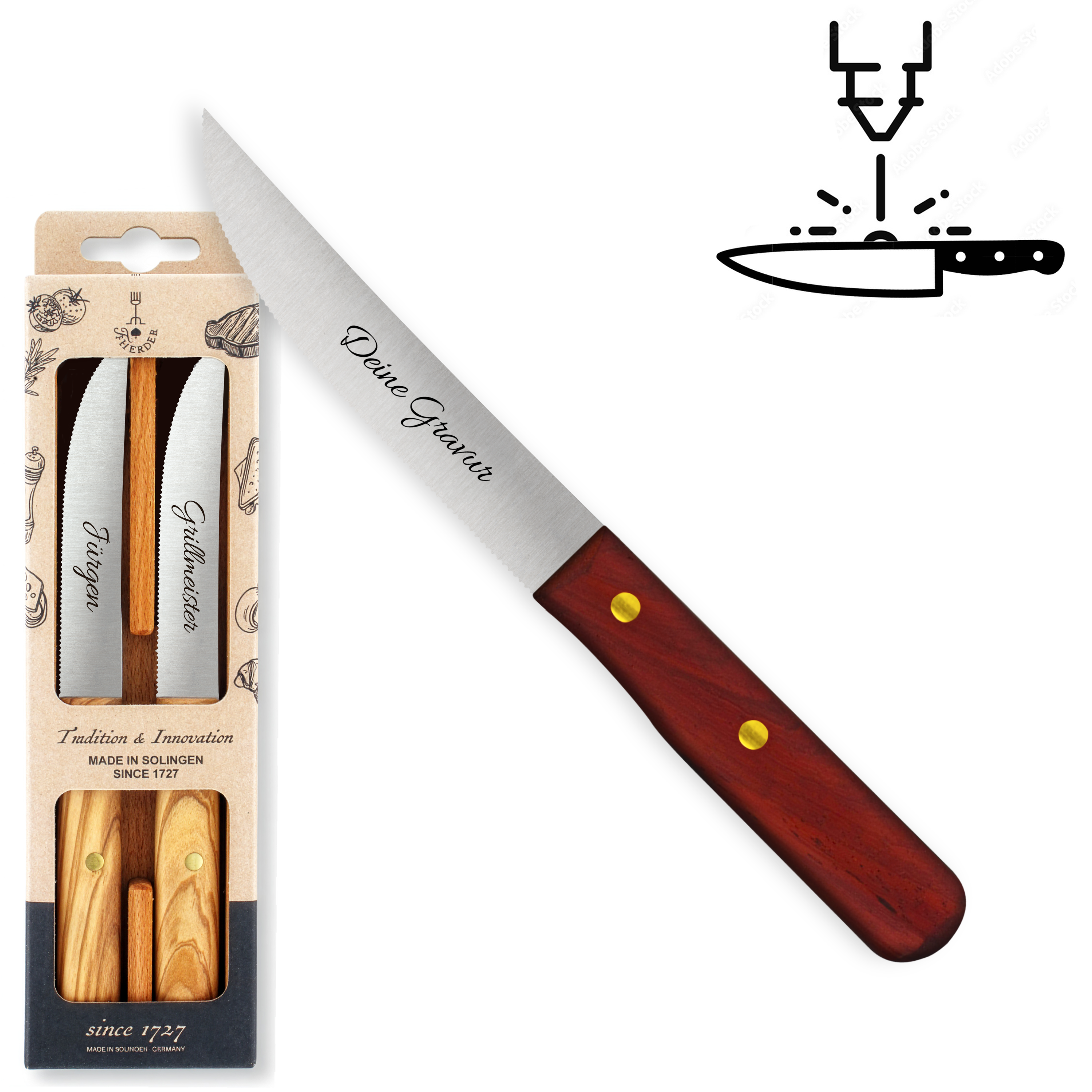 friedrich-herder-pikas-steakmesser-2er-set-buche-wellenschliff-gravur image 7