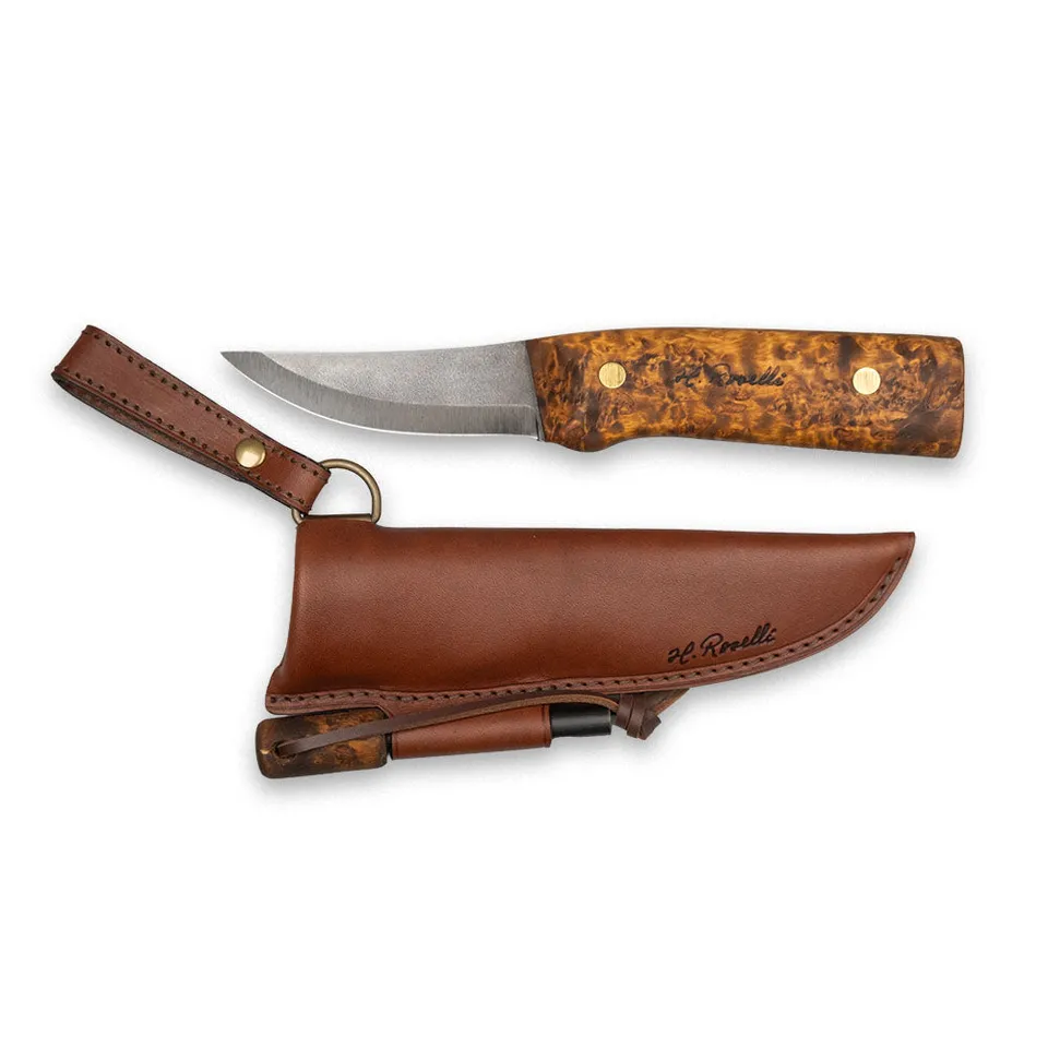 roselli-hunting-jagdmesser-full-tang-dunkel-carbonstahl image 1
