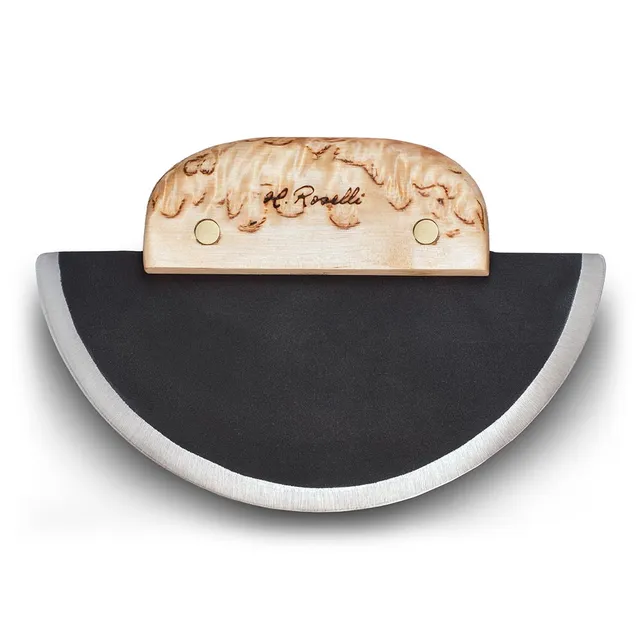 roselli-ulu-wiegenmesser-carbonstahl-birke-mit-st-nder image 1