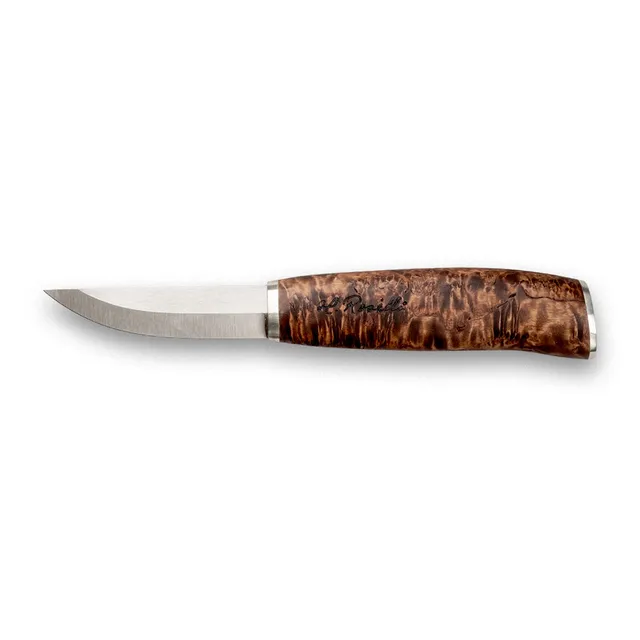 roselli-nikkarinpuukko-uhc-schnitzmesser-85-mm-silberzwinge image 1