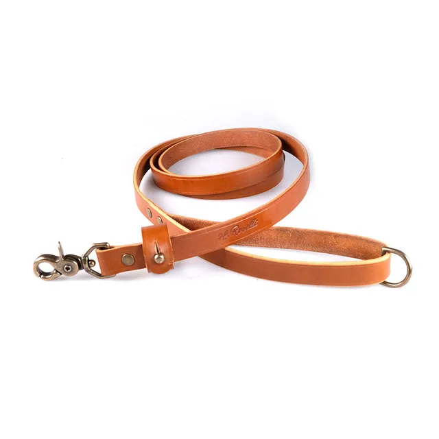 roselli-hundeleine-leder-jagdleine-handsfree-mit-gravur image 1