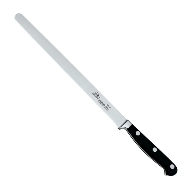 due-cigni-tuscany-9-zoll-schinkenmesser-schwarz-aufschnittmesser image 1