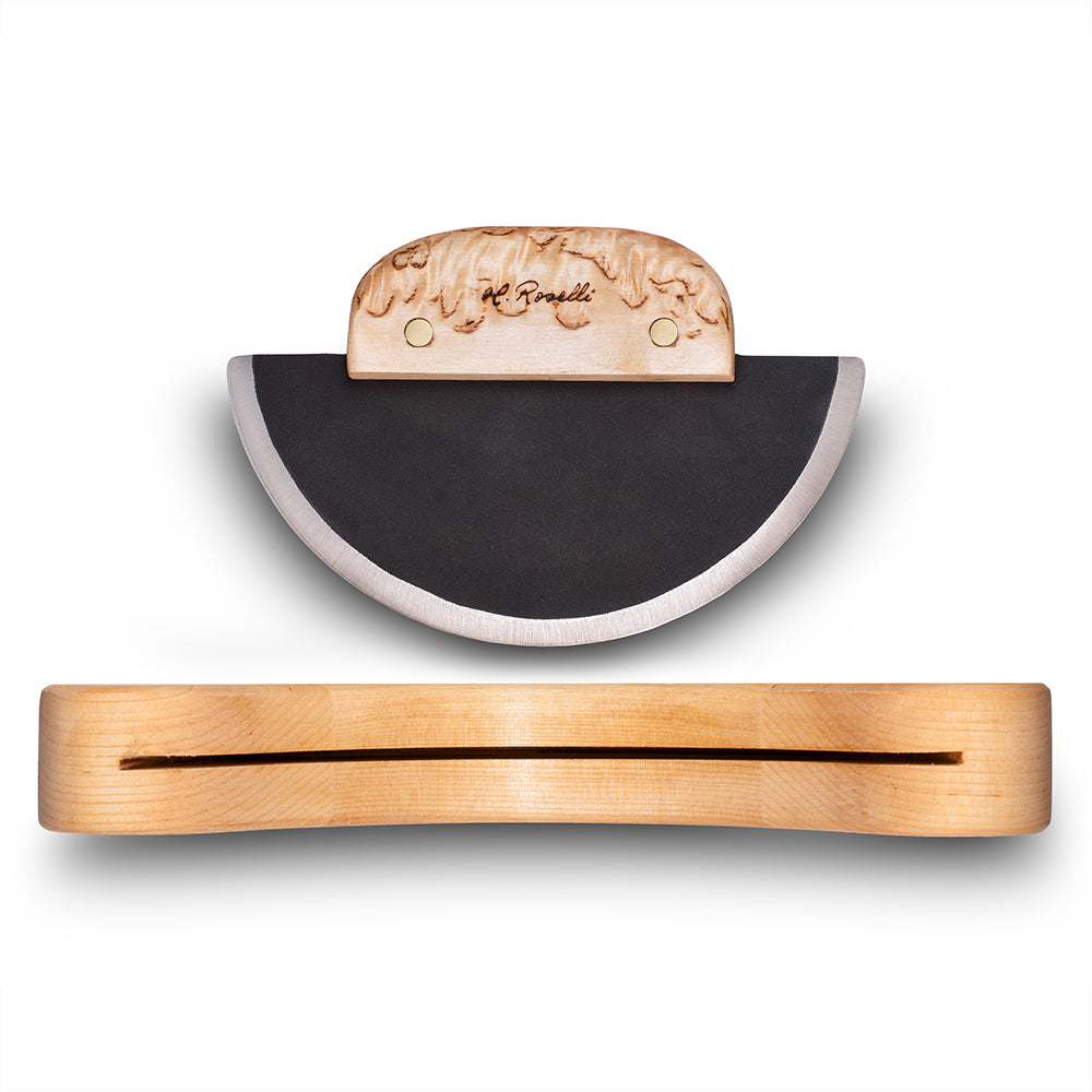 roselli-ulu-wiegenmesser-carbonstahl-birke-mit-st-nder image 3