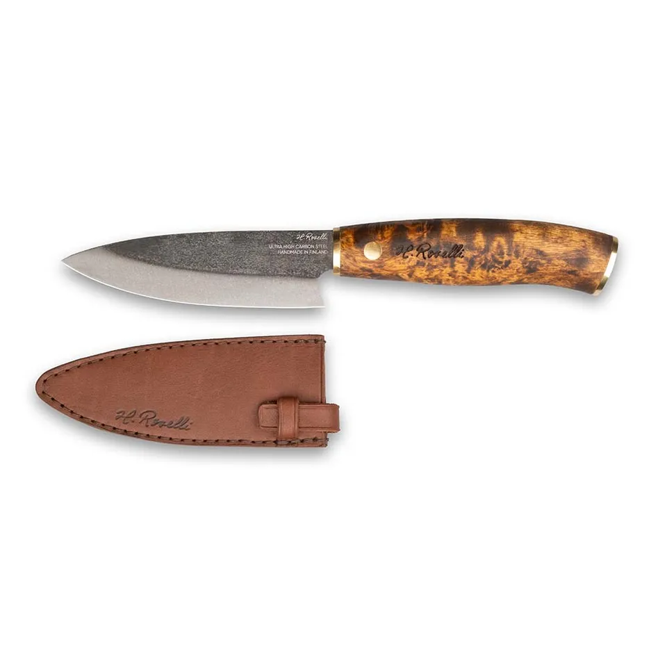 roselli-allround-k-chenmesser-uhc-12-cm-maserbirke-lederscheide image 1