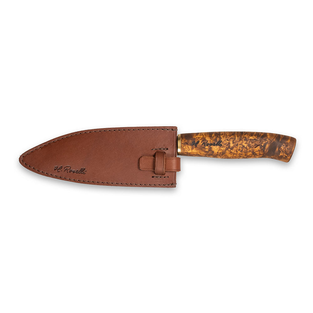 roselli-santoku-k-chenmesser-carbonstahl-maserbirke-lederscheide image 5