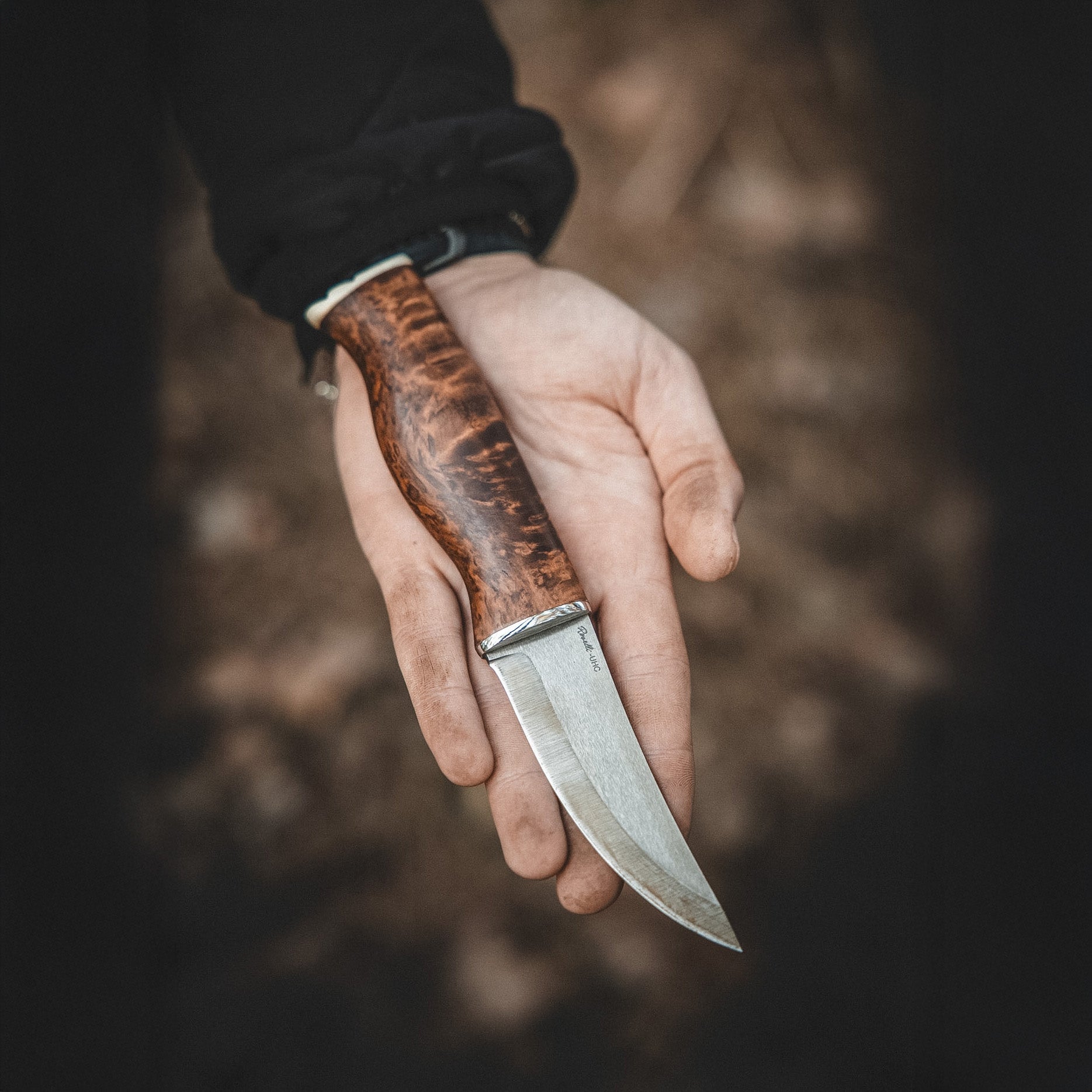 roselli-uhc-er-puukko-nalle-jagdmesser-105-mm image 2