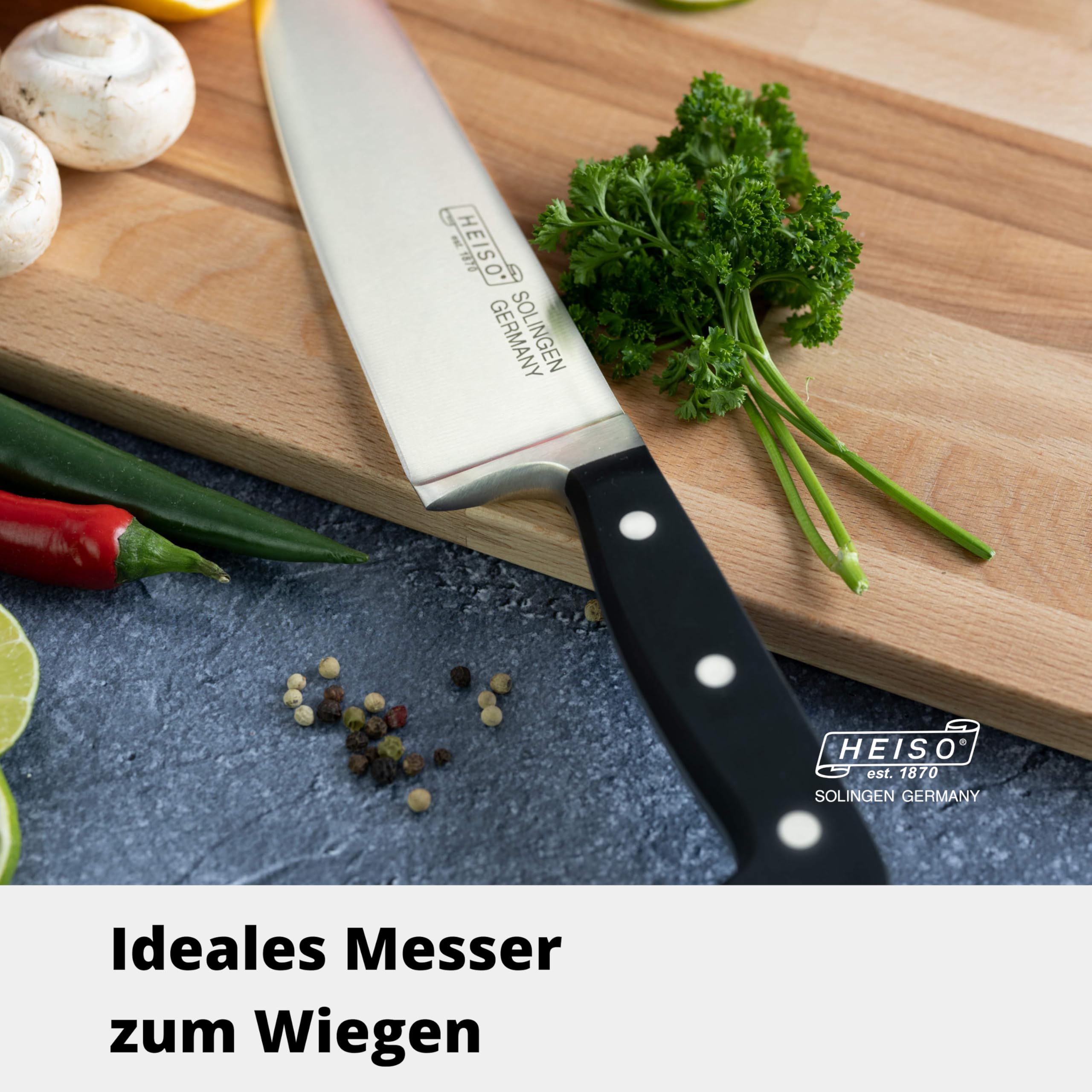 heiso-premium-kochmesser-16-cm-kunststoff-geschmiedet-solingen image 5