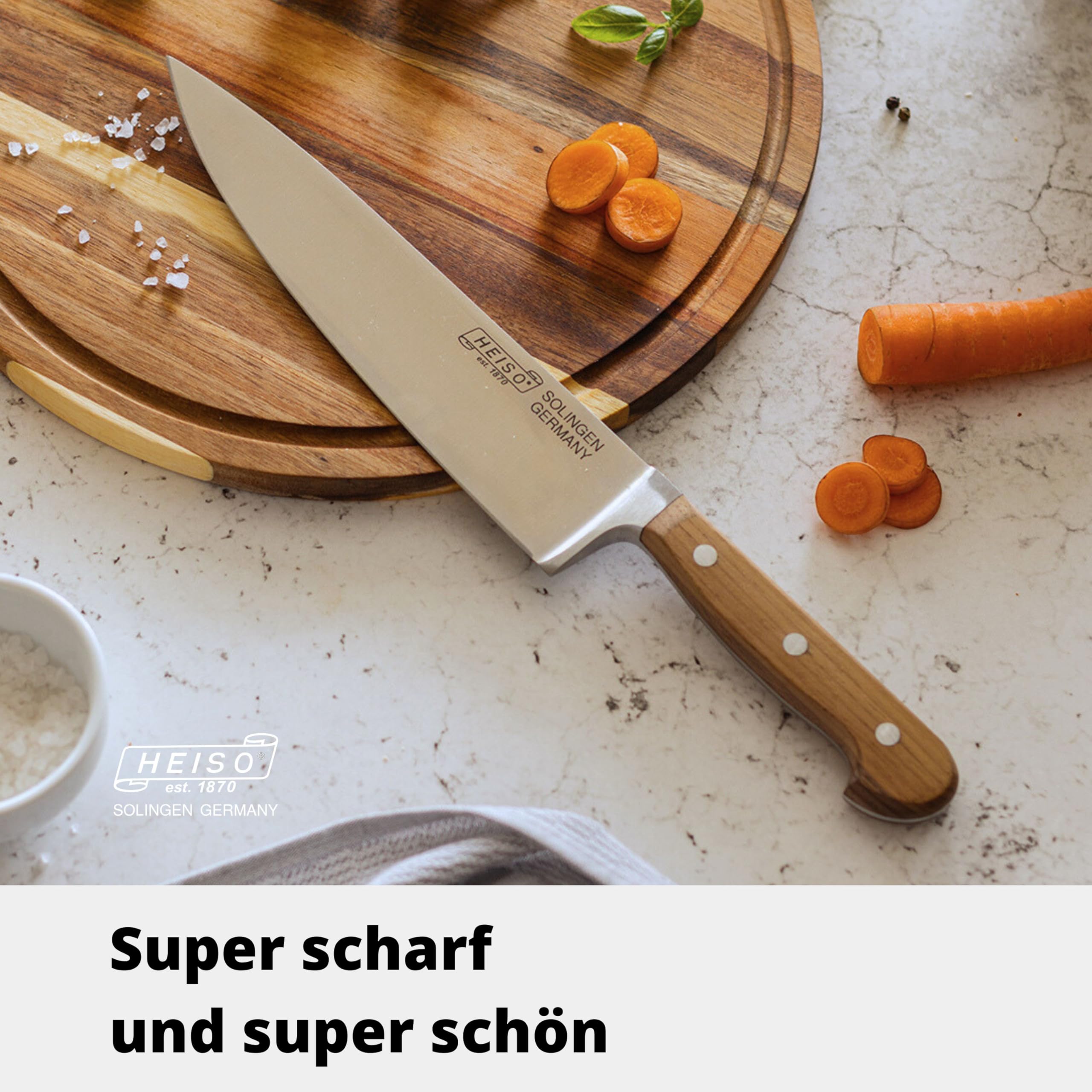 heiso-walter-kochmesser-21-cm-walnussholz-solingen image 4