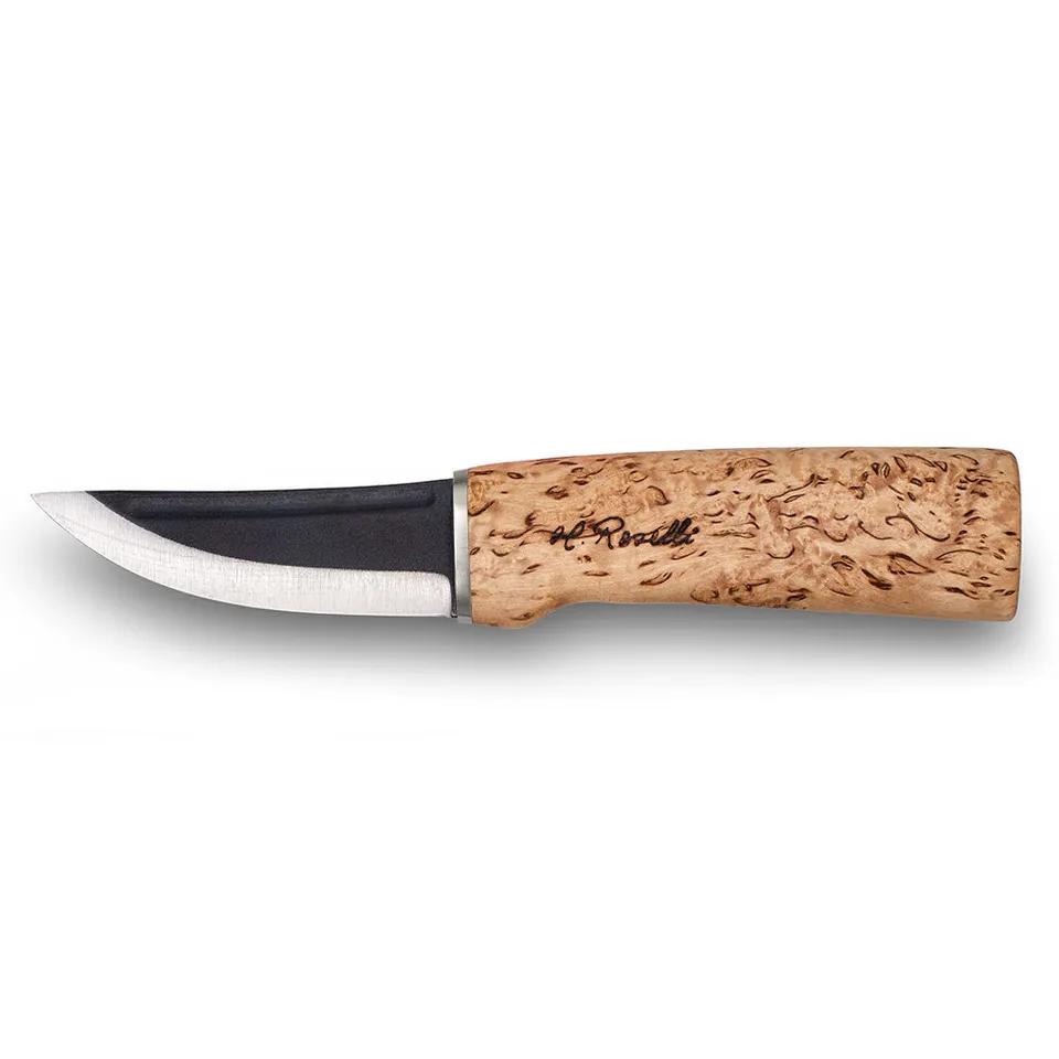 roselli-er-puukko-puukko-carbon-maserbirke-lederscheide image 1