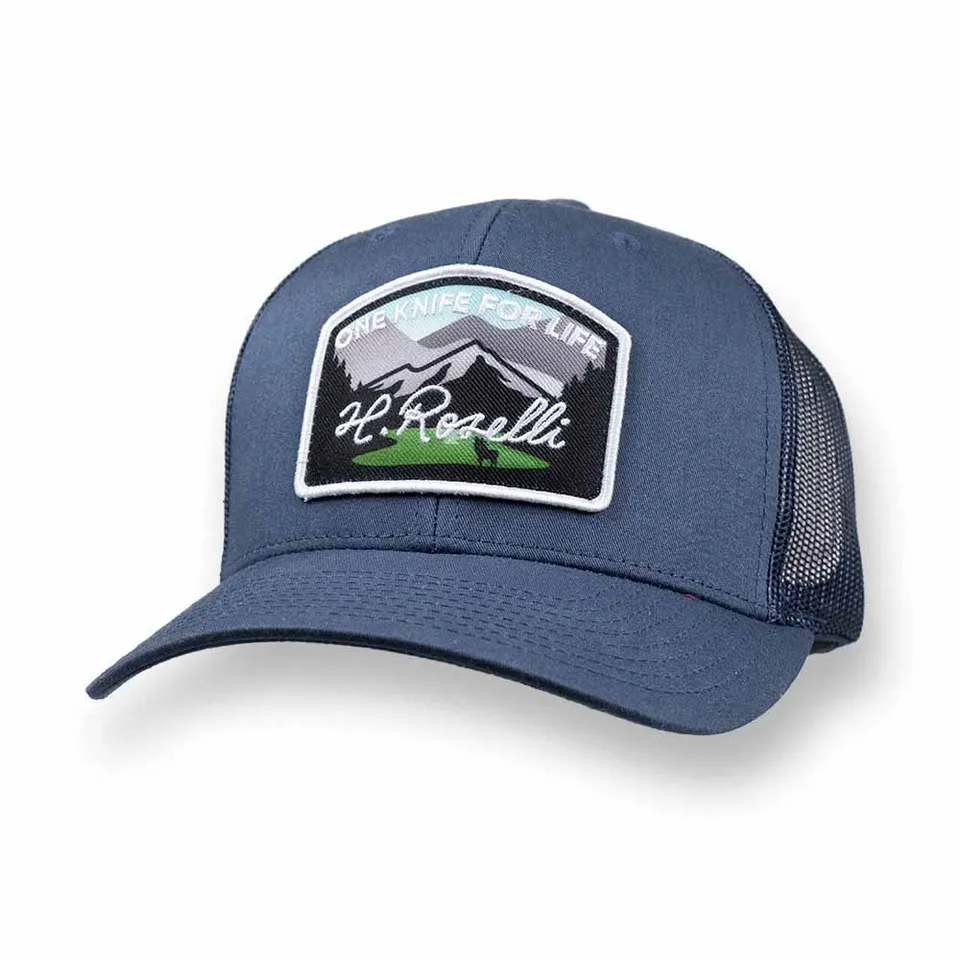 roselli-trucker-cap-snapback-baumwolle-mesh-verstellbar image 1