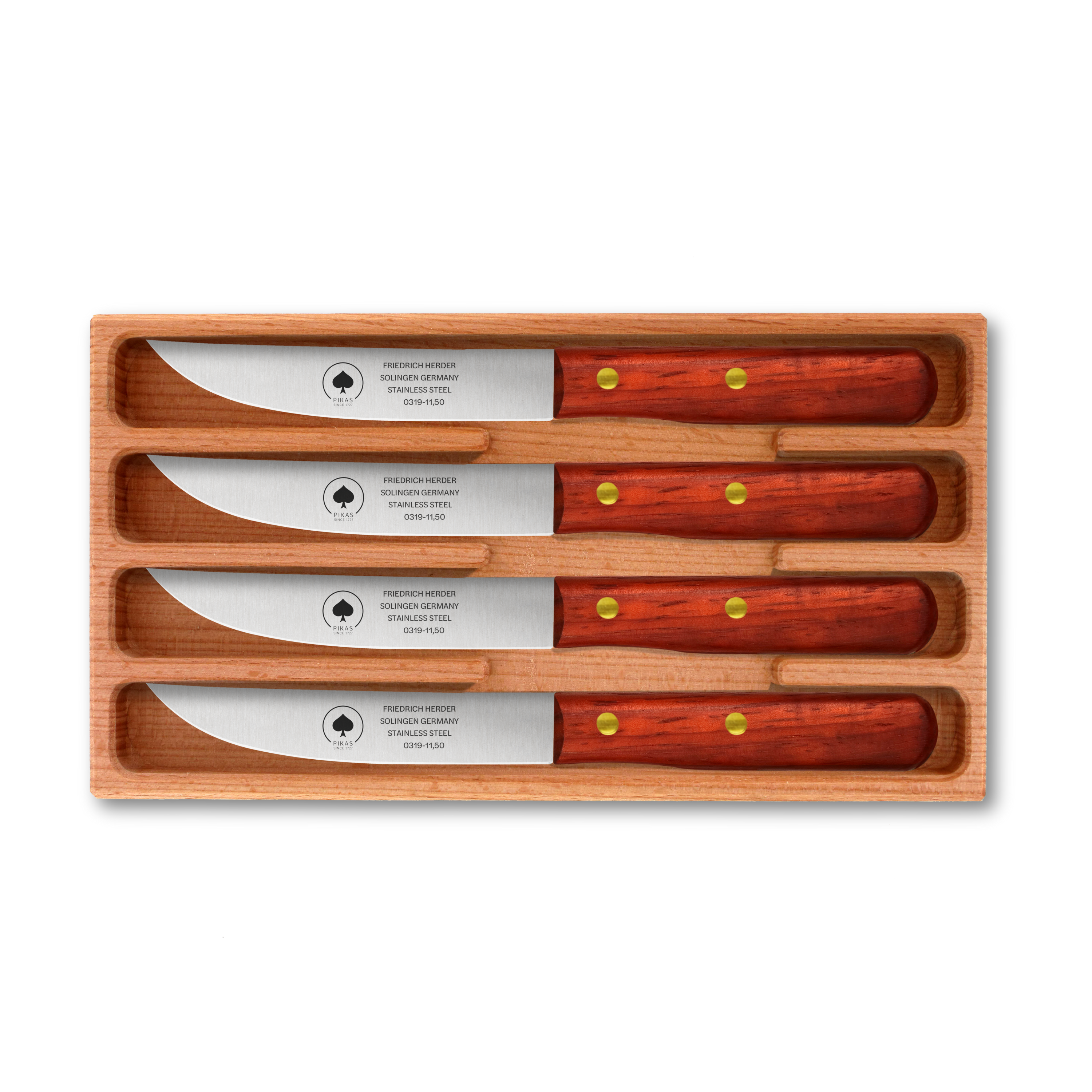 friedrich-herder-pikas-steakmesser-4er-set-walnuss-glattschliff image 8