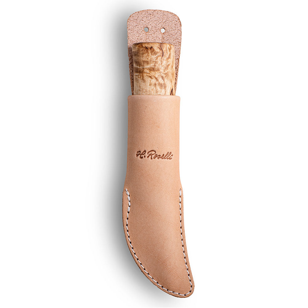 roselli-mummunhammas-puukko-carbonstahl-birke-klein image 4