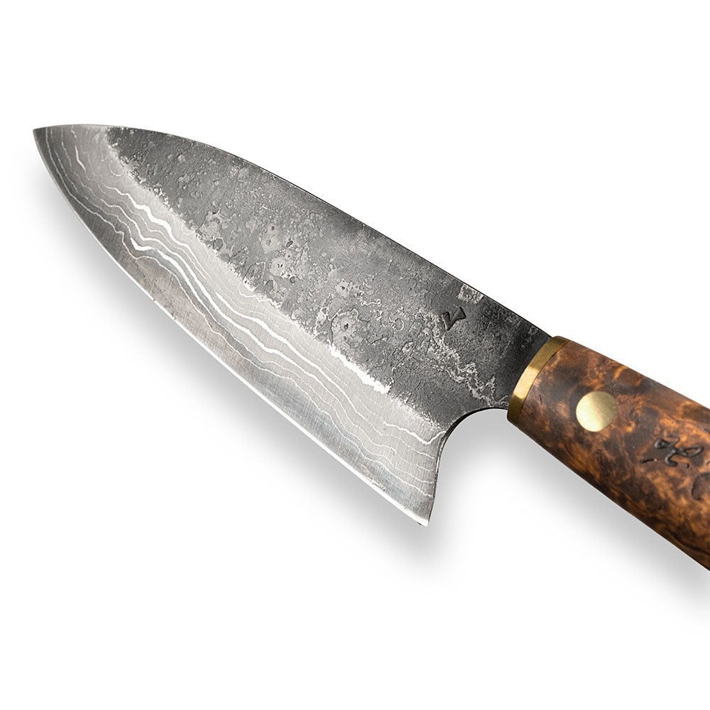 roselli-santoku-k-chenmesser-damast-maserbirke-mit-lederschutz image 5