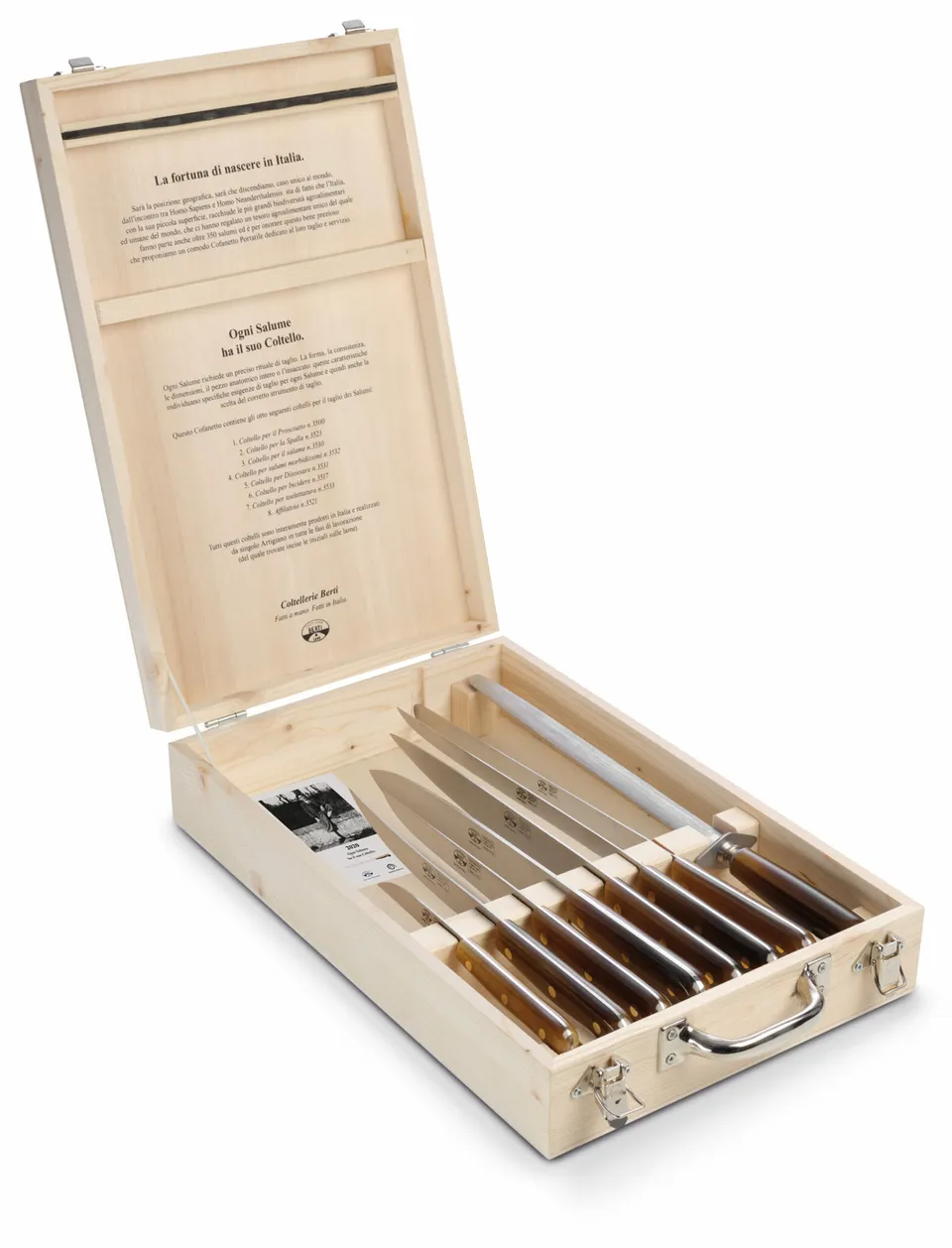 berti-corredo-cucinario-ventiventi-messerset-9-teilig-cofanetto image 1