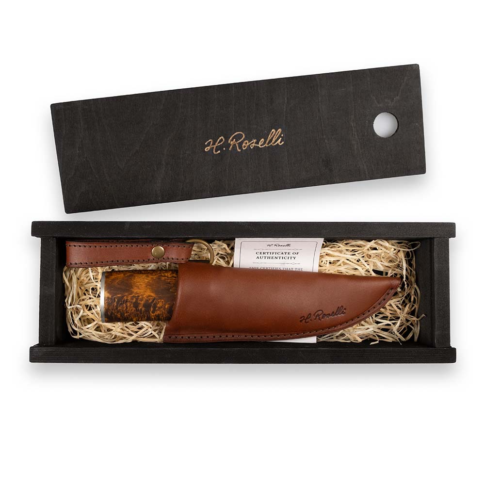 roselli-vaarinpuukko-damast-outdoormesser-75-mm image 2
