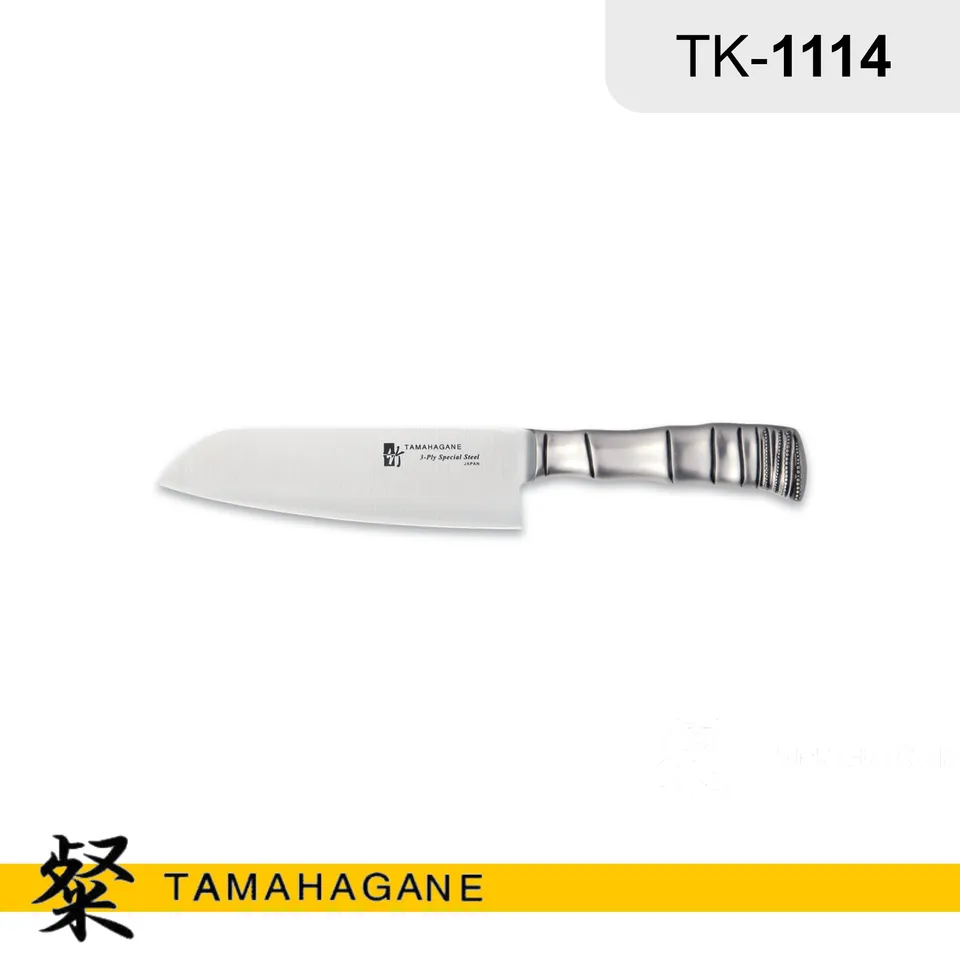 tamahagane-bamboo-tk-1114-santokumesser-175mm-vg-5 image 1