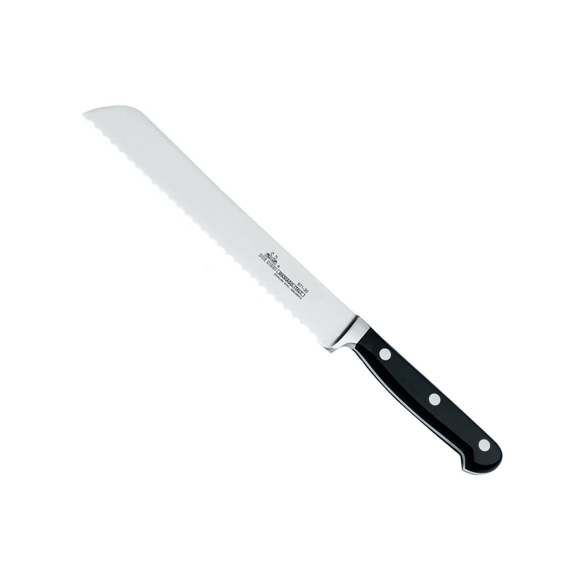 due-cigni-florence-starter-set-3-tlg-kochmesser-brot-santoku image 4