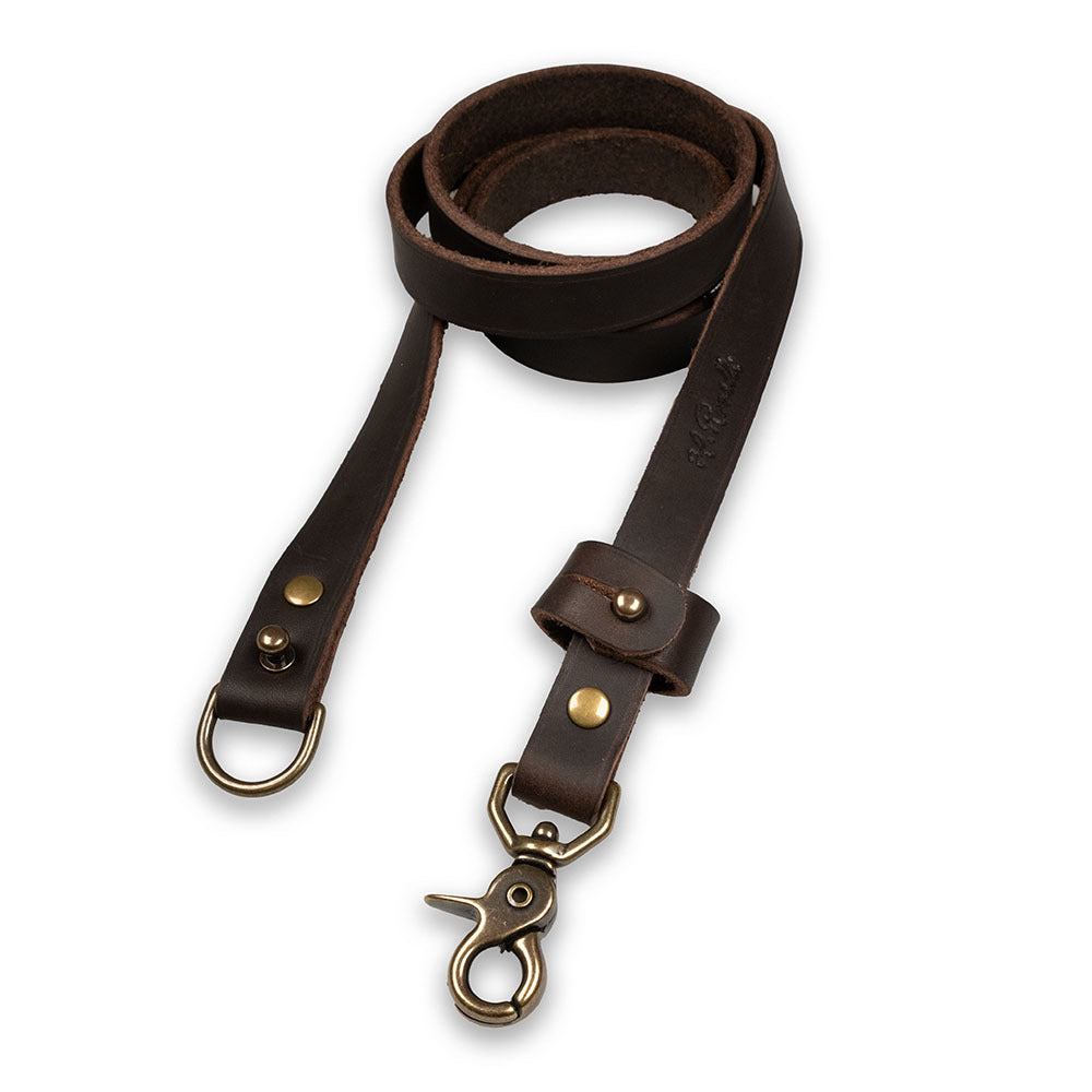 roselli-hundeleine-leder-dunkelbraun-mit-gravur-jagd image 7