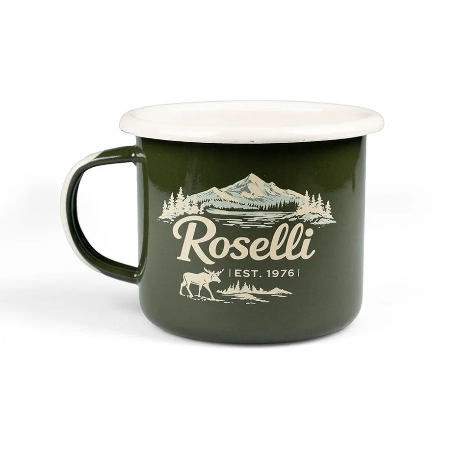 roselli-accessories-emaille-becher-gr-n-outdoor-tasse image 1