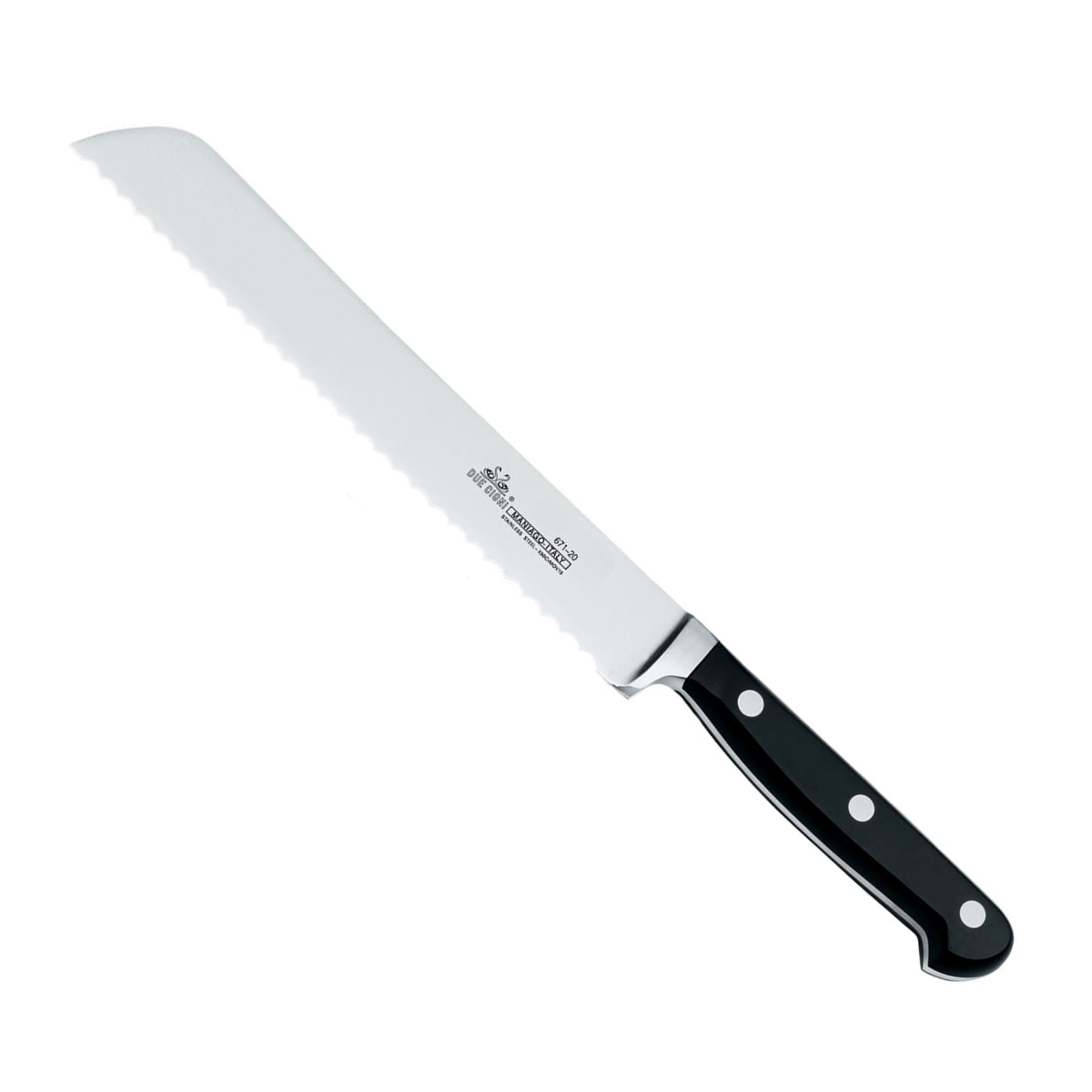 due-cigni-florence-brotmesser-7-zoll-wellenschliff image 1