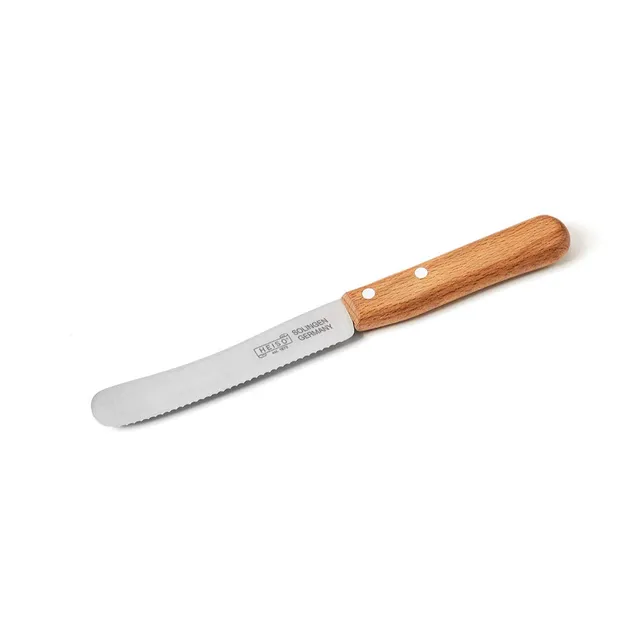 heiso-originals-tafelmesser-buckelsmesser-wellenschliff-buche image 1