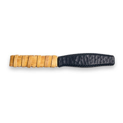 roselli-x-waldemarson-schnitzmesser-carbonstahl-indigoblau image 3