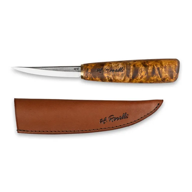 roselli-carving-schnitzmesser-lange-klinge-carbon-scandi-birke image 1