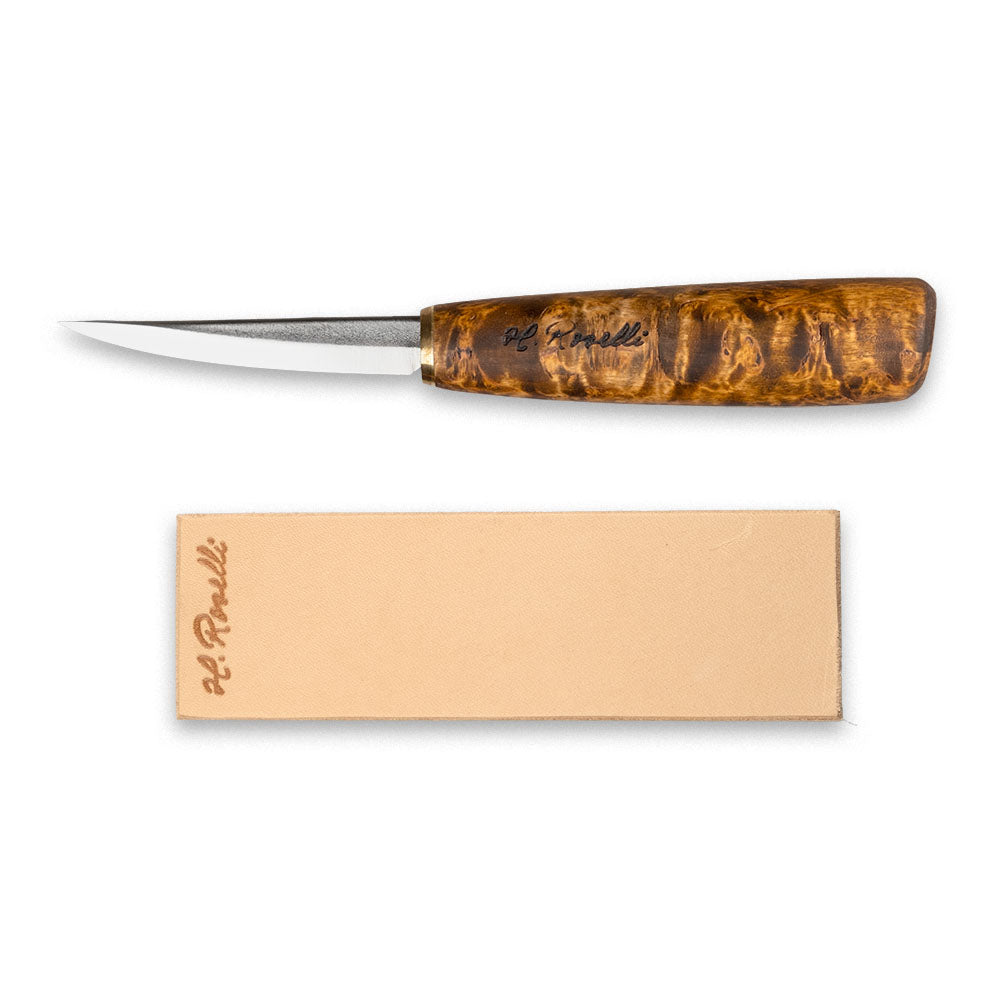 roselli-carving-schnitzmesser-set-mit-leder-strop-engin-edition image 1