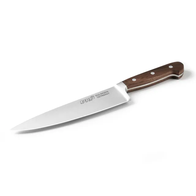 heiso-walter-kochmesser-21-cm-walnussholz-solingen image 1