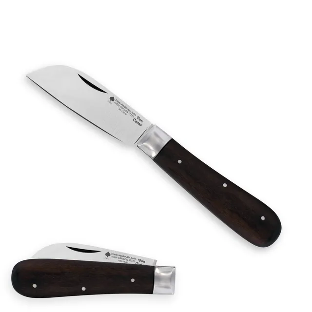 friedrich-herder-garten-taschenmesser-carbon-sapelli-holzgriff image 1