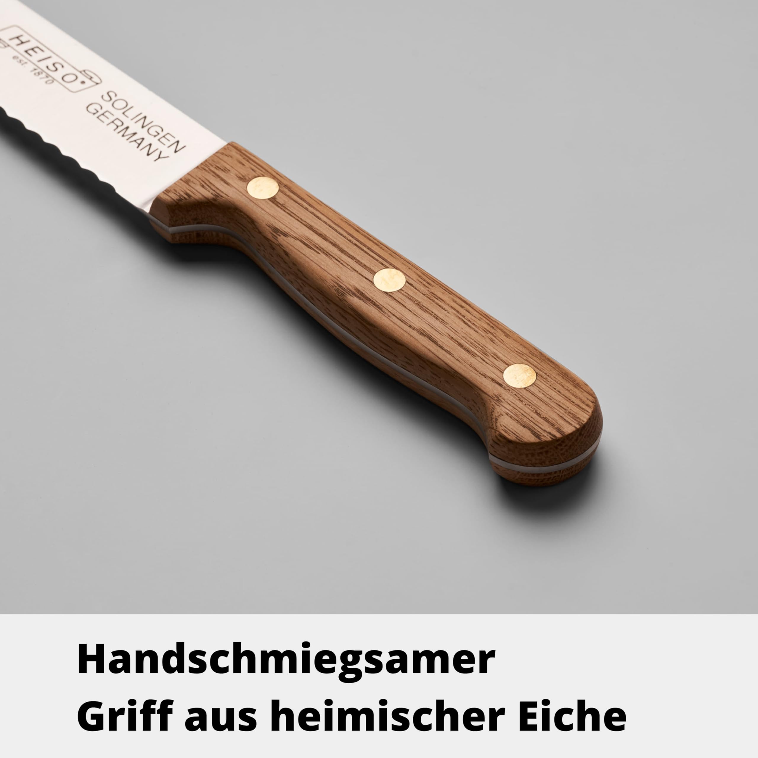 heiso-gustav-brotmesser-21cm-edelstahl-mit-eichegriff image 2