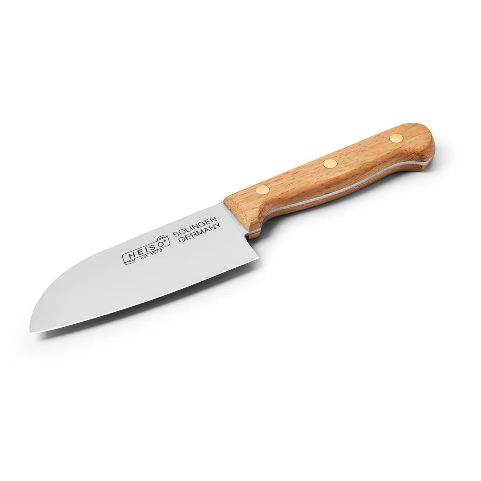 heiso-gustav-santokumesser-13cm-edelstahl-eichegriff image 1