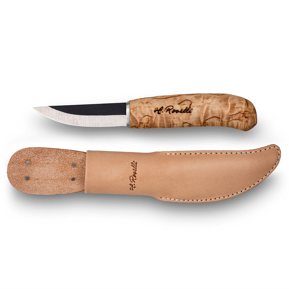 roselli-nikkarinpuukko-schnitzmesser-2-wahl-carbonstahl image 2