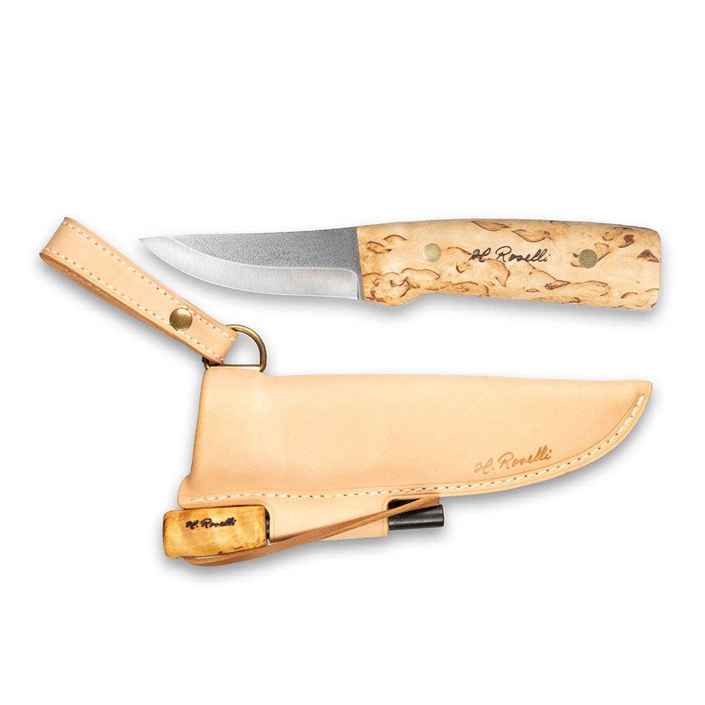 roselli-er-puukko-full-tang-jagdmesser-standard-lederscheide image 3