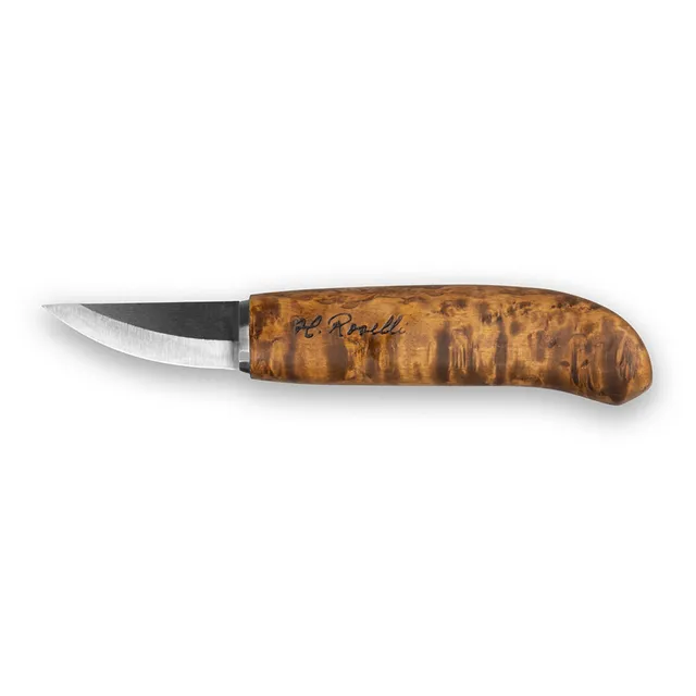 roselli-uhc-karhunkynsi-jagdmesser-maserbirke-lederscheide image 1