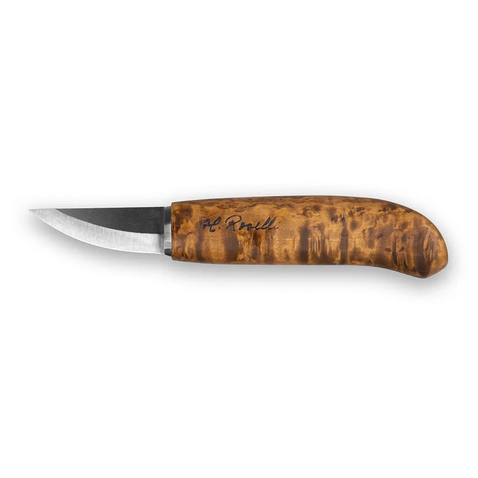 roselli-uhc-karhunkynsi-jagdmesser-maserbirke-lederscheide image 1
