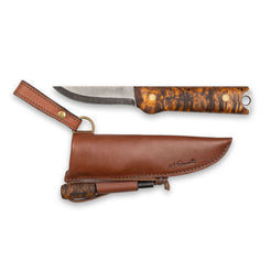 roselli-heimo-4-bushcraft-outdoormesser-full-tang-carbon-lederscheide image 5