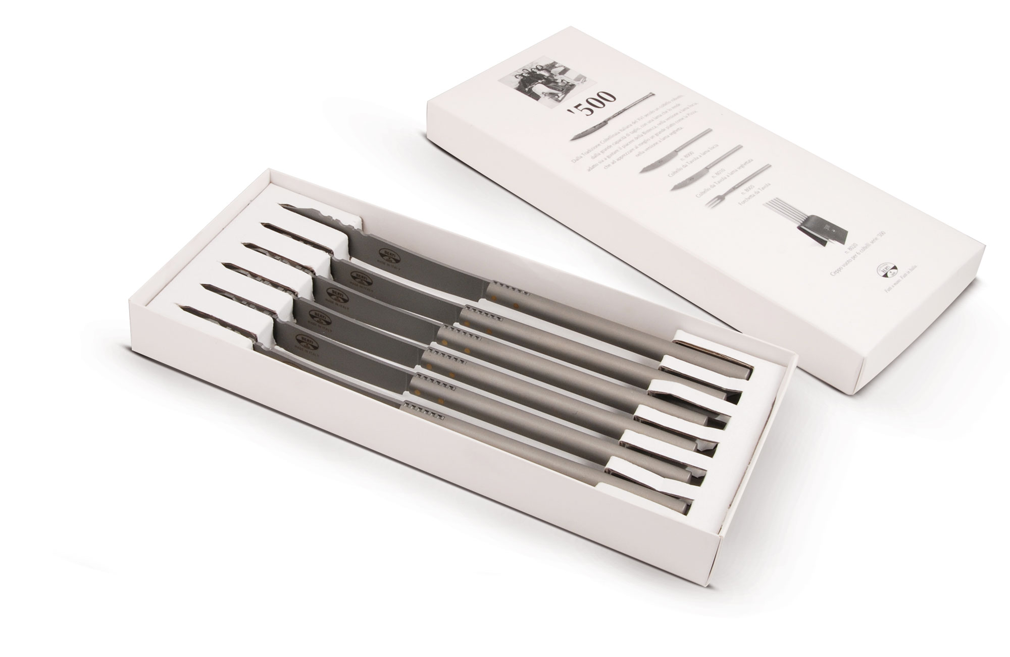 berti-500-tafelmesser-set-6-tlg-glatte-klinge-edelstahl image 2