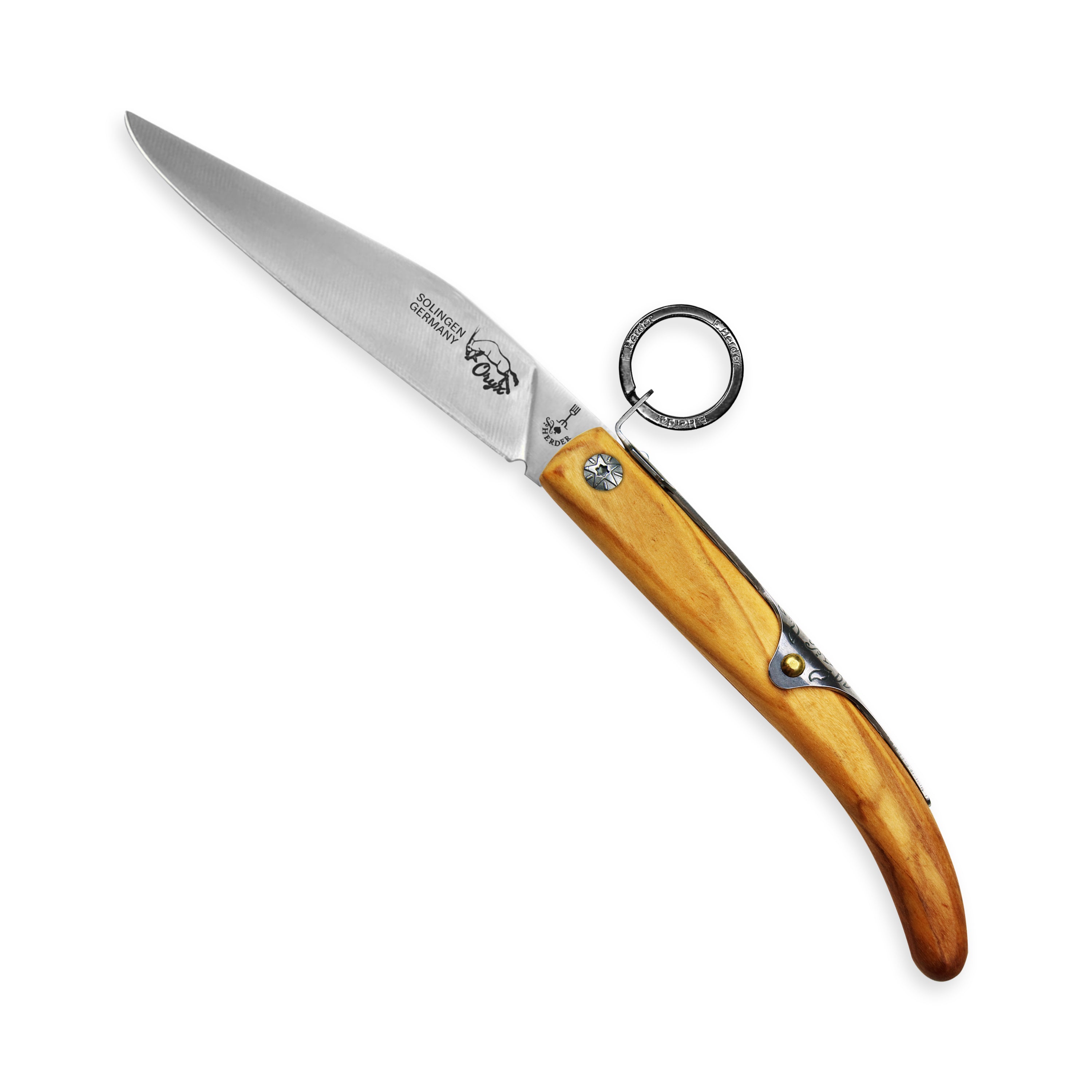 herder-oryx-taschenmesser-olive-rostfrei-ring-lock image 1
