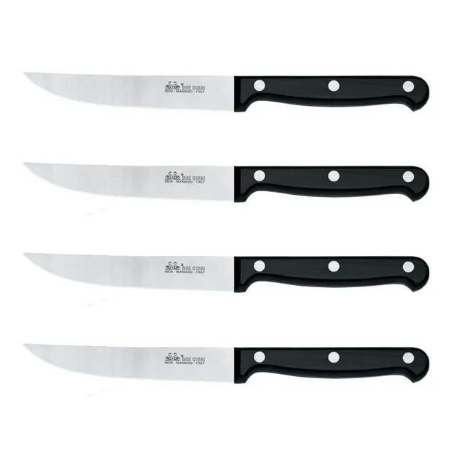 due-cigni-classica-steakmesser-set-4tlg-11-cm-schwarz image 1