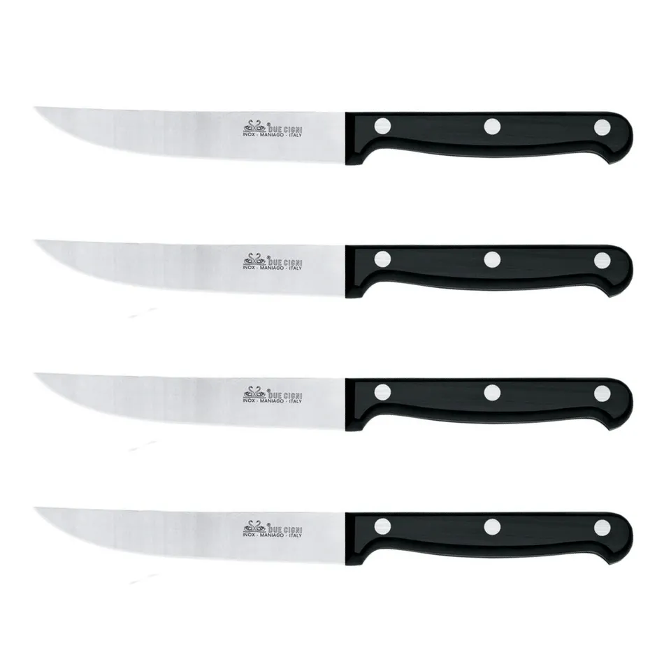 due-cigni-classica-steakmesser-set-4tlg-11-cm-schwarz image 1