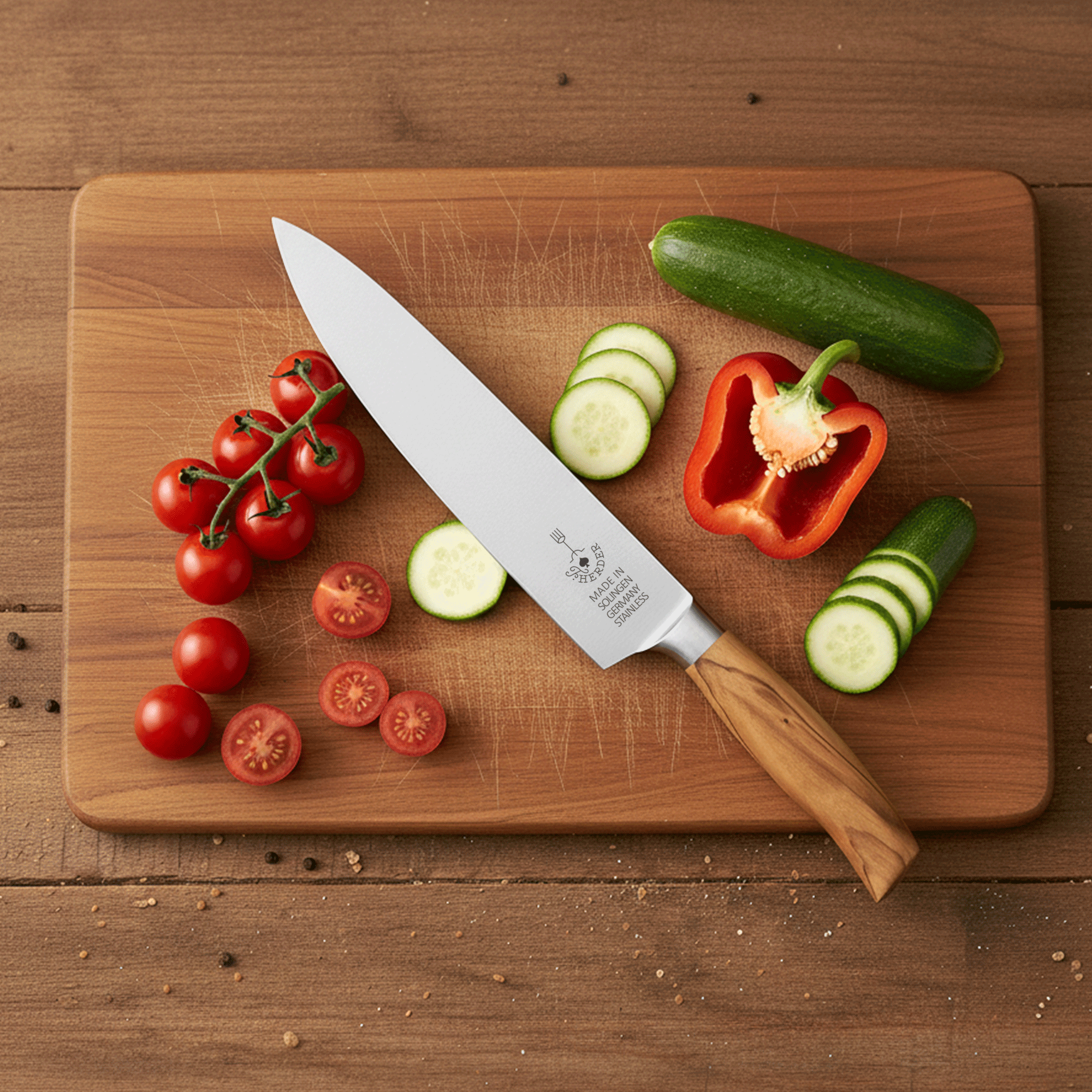 friedrich-herder-madera-kochmesser-olive-21-cm-rostfrei image 3