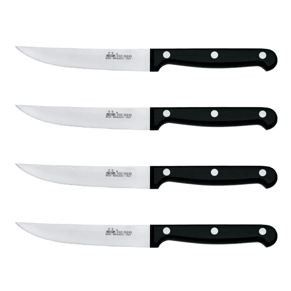due-cigni-classica-steakmesser-set-4-teilig-gezahnt-11cm image 1